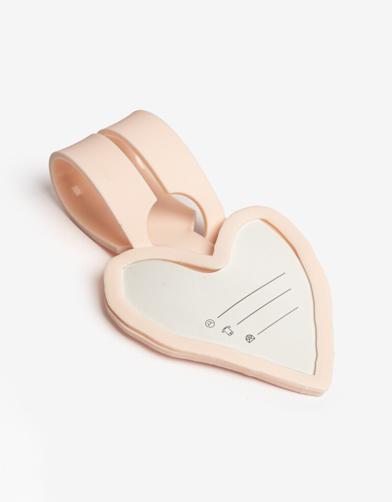 Tags Identificador De Valija Broken Hearts - Combinacion Tricolor