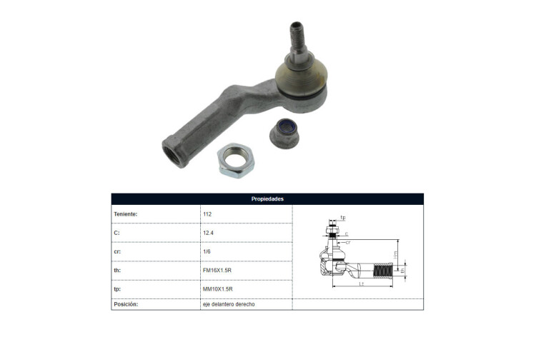 Puntero Ford Focus 11-25 Der/Izq Puntero Ford Focus 11-25 Der/Izq