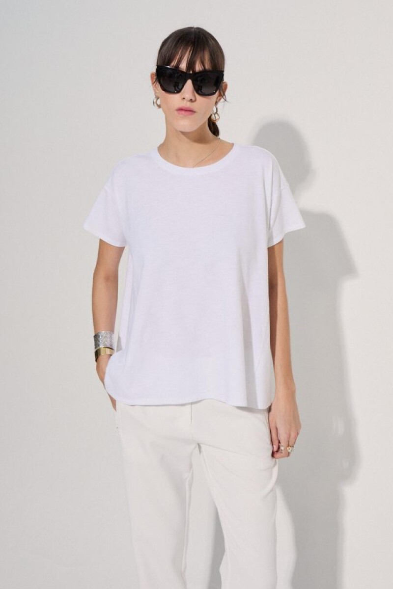 REMERA SOFT Blanco