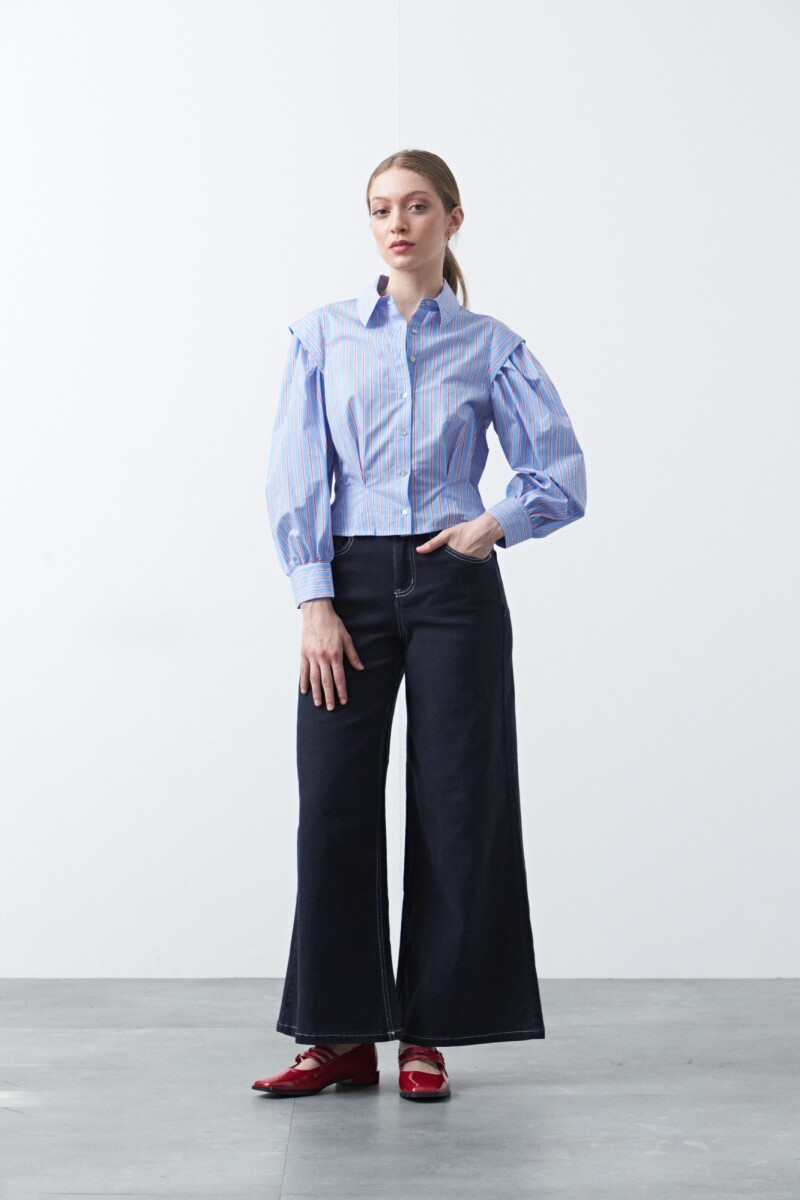 CAMISA PULIZO Azul Claro