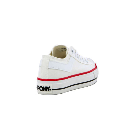 Pony Calzado Plataforma Casual Classic Niño Blanco