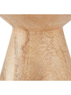 Portavelas JOHAN Ø6xA10cm madera Portavelas JOHAN Ø6xA10cm madera