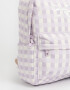 Mochilas Urbanas Estampados Mochila Con Moño Bordado - Estampado Geometrico