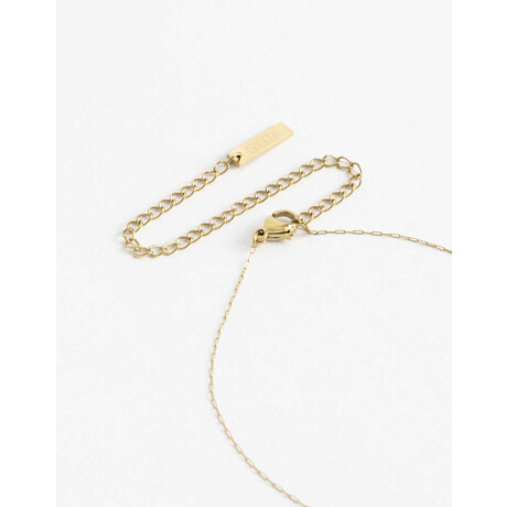 Cadena Acero Healing Rituals Amazonita Azul Oscuro