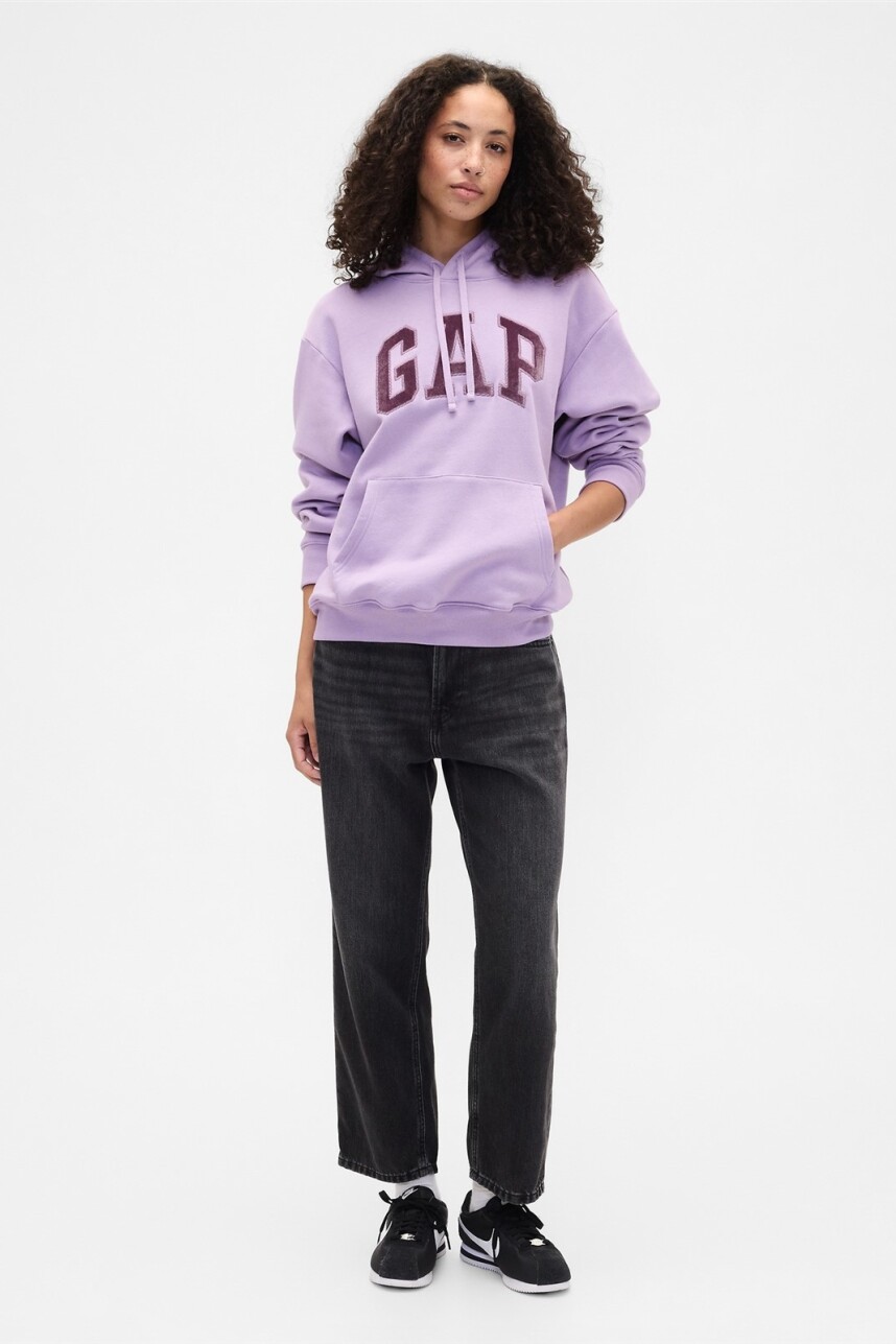 Canguro Logo Gap Hombre Purple Tune