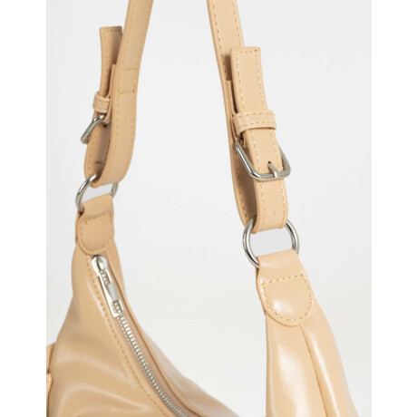 Bandolera Multipocket Crudo Marron Camel