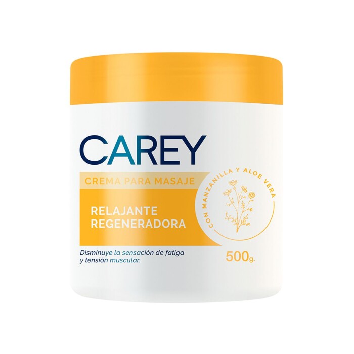 CAREY CREMA P MASAJE RELAJANTE 500 ML. U única
