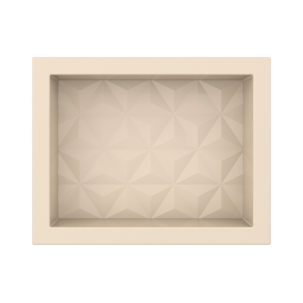 NICHO DE EMPOTRAR PARA DUCHA MARMOL SINTETÉTICO 40x30 CM COLOR BEIGE Nicho De Empotrar Para Ducha Marmol Sintetético 40x30 Cm Color Beige