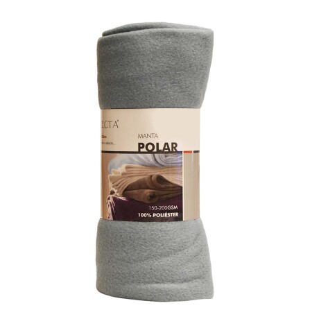 Manta Polar Frazada de 1 Plaza 127x152cm Varios Colores Turquesa Claro