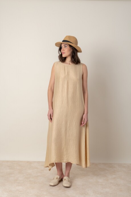 VESTIDO LUX LUNA Camel