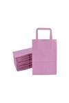 Pack x 50 - bolsa lisa 14x08x20 cm. PASTEL PINK