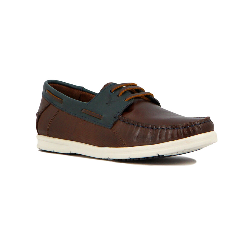 Mocasines Nauticos Hombre Starsax Cafe-marino