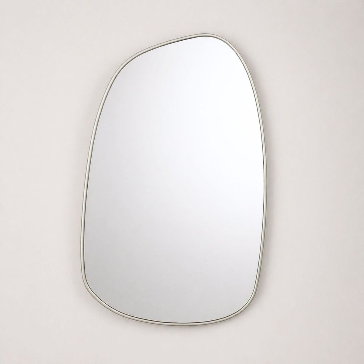 Espejo Lumax Anador Diseño Moderno Irregular 50 x 80cm - Blanco 
