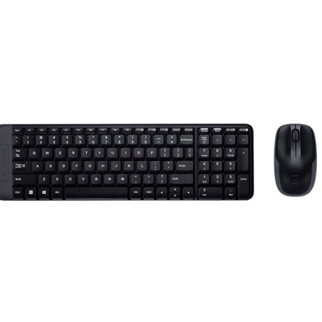 Teclado Inalámbrico Español LOGITECH MK220 + Mouse Inalámbrico Black Teclado Inalámbrico Español LOGITECH MK220 + Mouse Inalámbrico Black