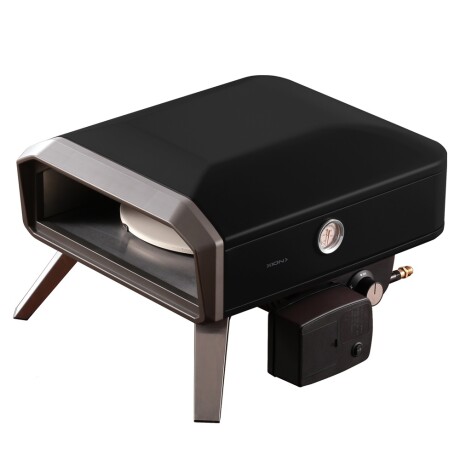 horno de pizza a gas con piedra giratoria a motor COLOR UNICO