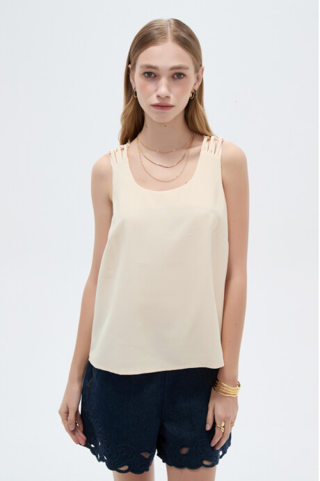 Musculosa Henu Crudo / Natural