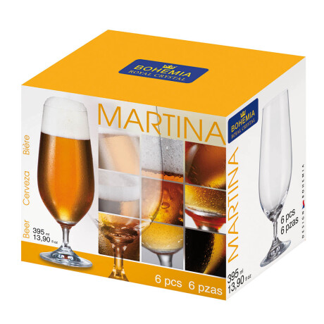 Copa Martina Cerveza 395 ml Bohemia c/u 000