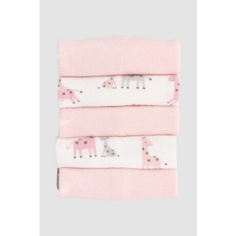 Set 5 babitas nenas Rosado