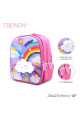 Mochila 3D arcoíris Rosado