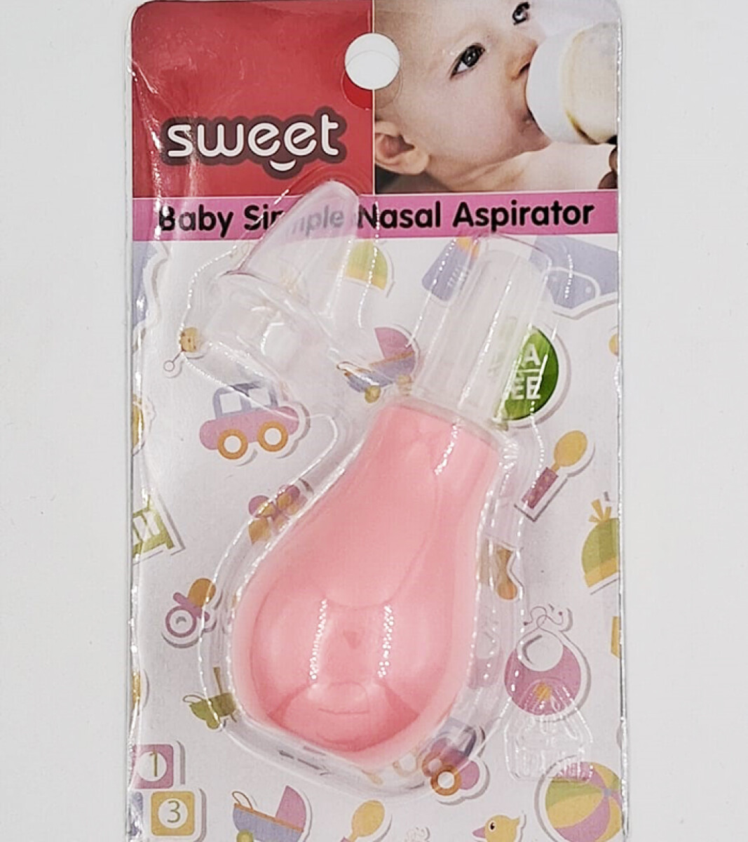 Aspirador nasal Sweet - Rosa 