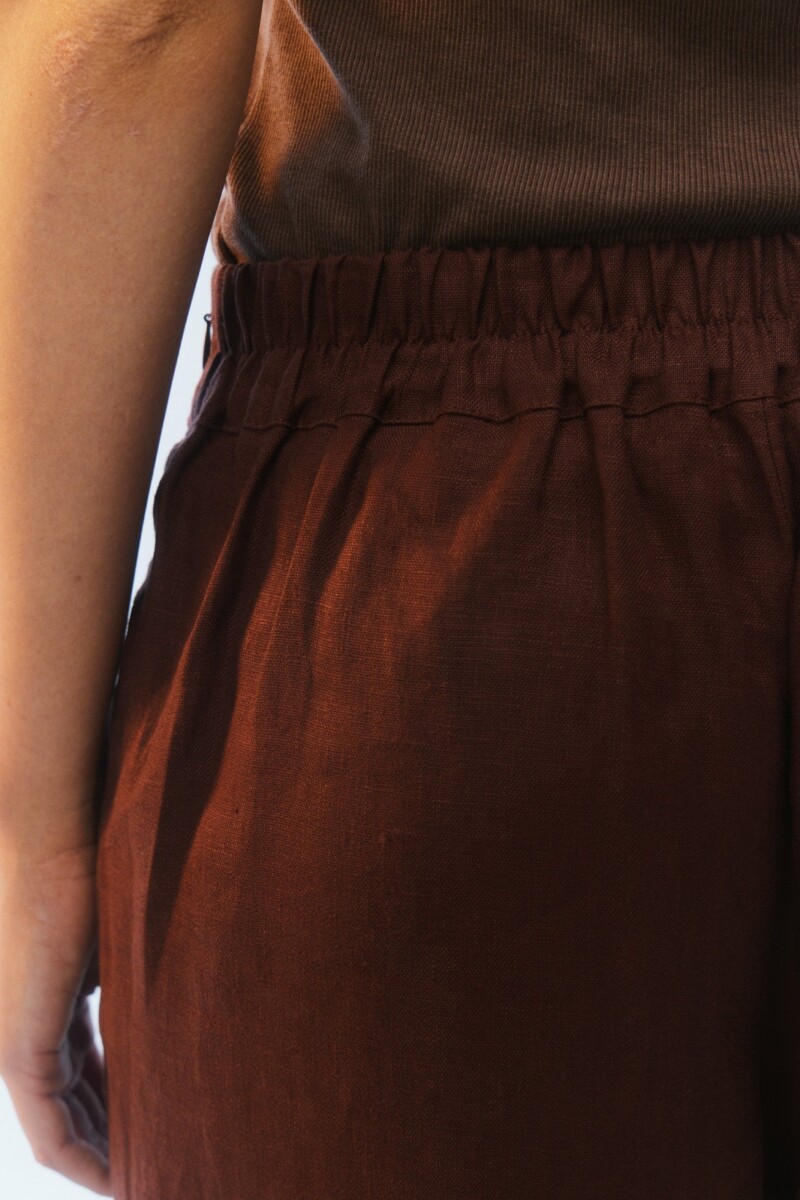 PANTALÓN YUMEI Chocolate