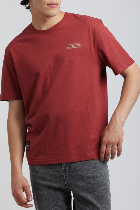 T-SHIRT M/C CROUD DIXIE Ladrillo