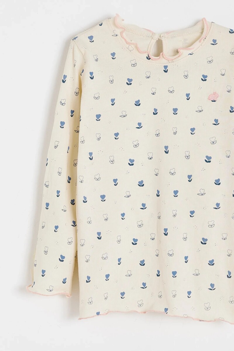 T-SHIRT JENNY HEARTS Off White