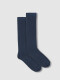 Calcetin Liso Azul Claro