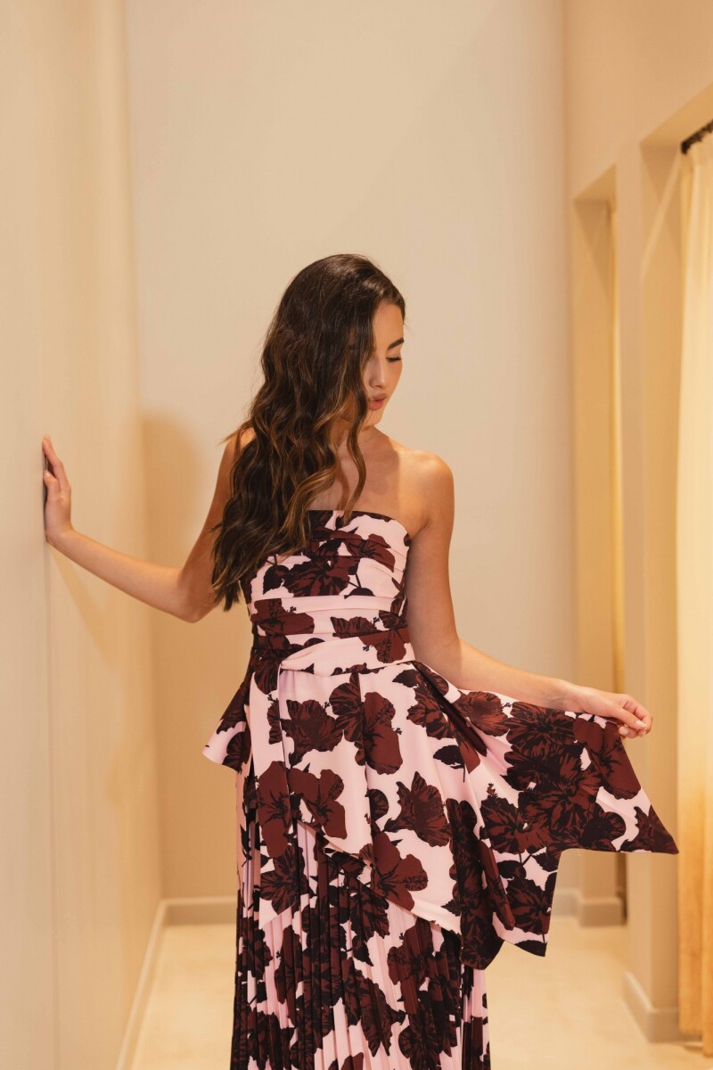 FALDA OLIVIA MAXI ROSE AUTUMN FALDA OLIVIA MAXI ROSE AUTUMN
