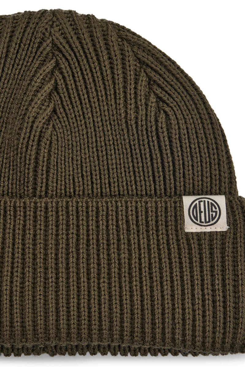 Pill Merino Beanie Verde Oliva