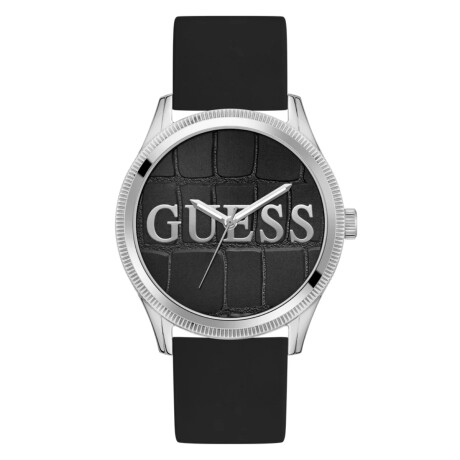 Reloj GUESS REPUTATION Silicona Negro Esfera 45mm 0