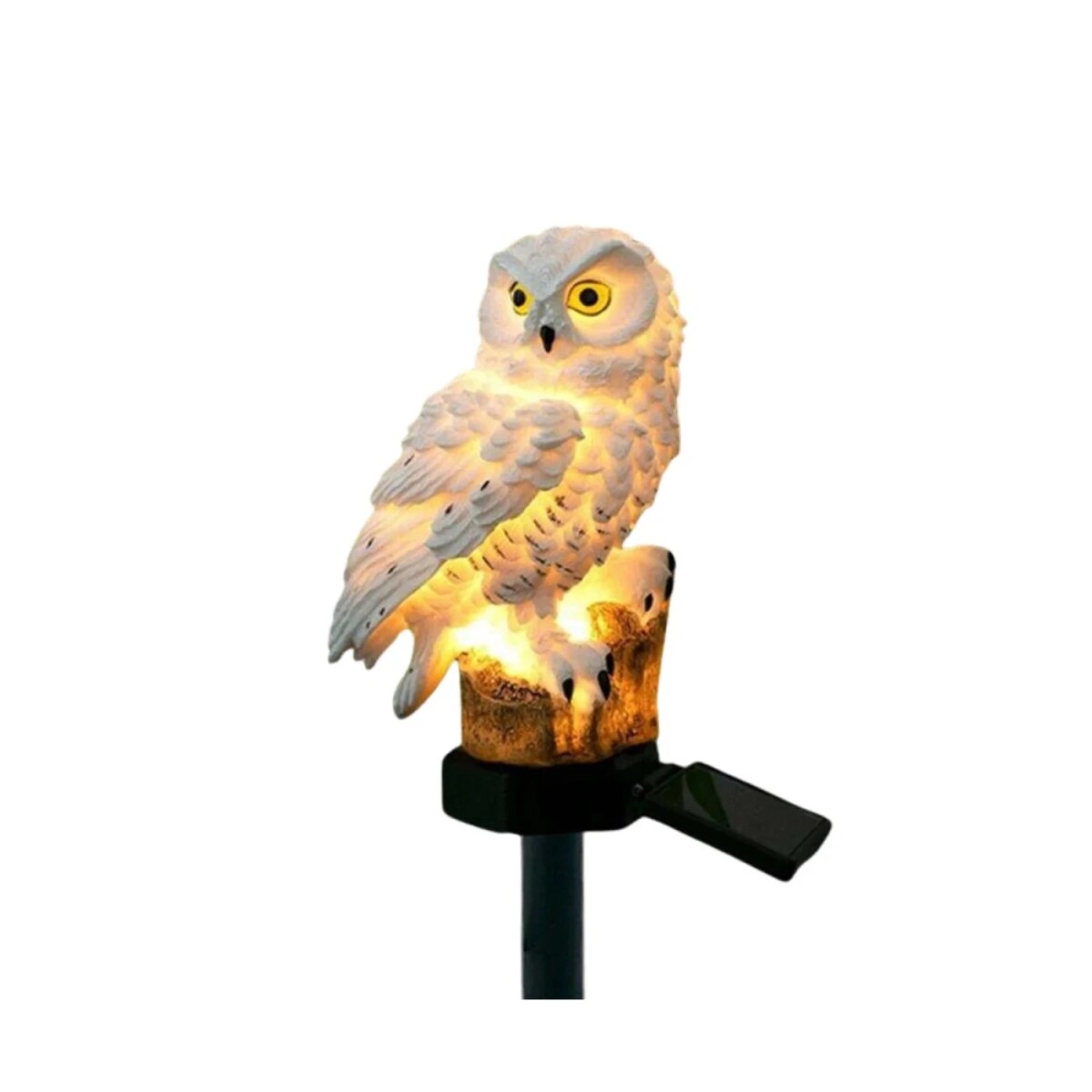 Búho Led Solar para Jardín JLKQA-084 - BLANCO 