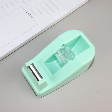 Porta cinta colores pastel con cinta adhesiva Verde