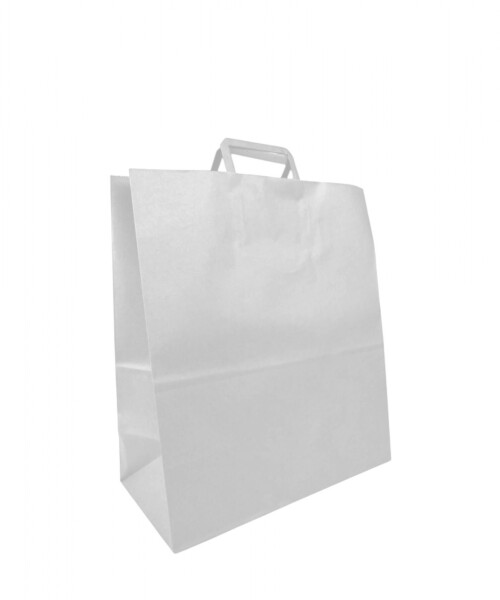 Bolsa lisa acuario 34x17x39 cm BLANCO