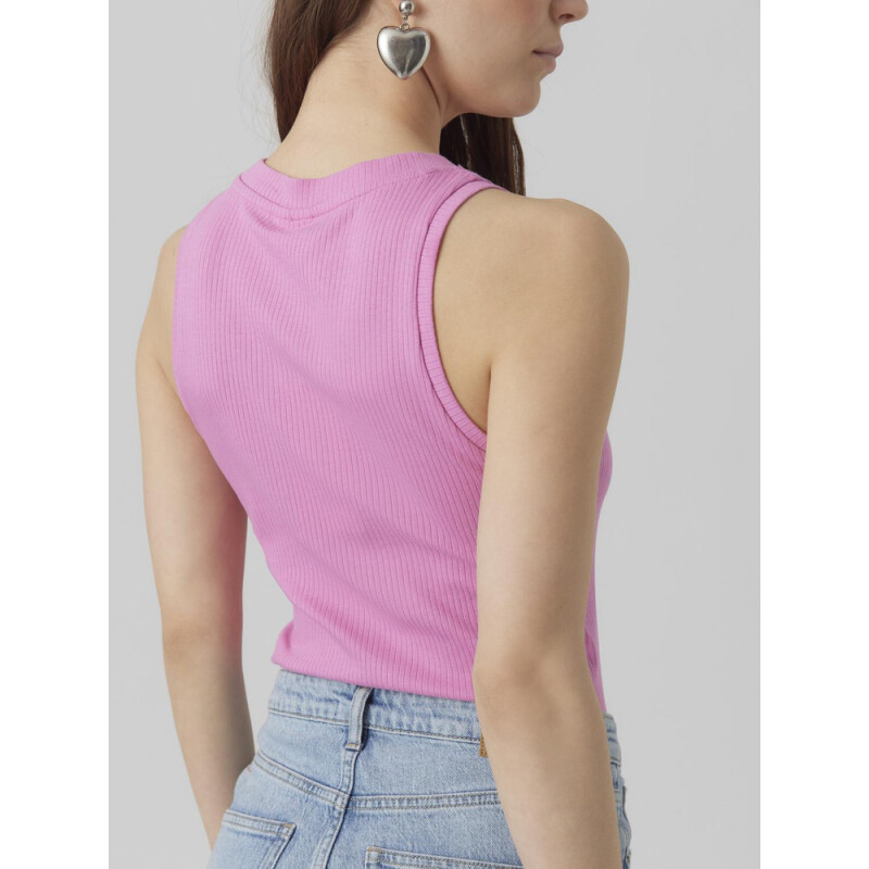 VMLAVENDER SL O-NECK TOP VMA NOOS Cyclamen