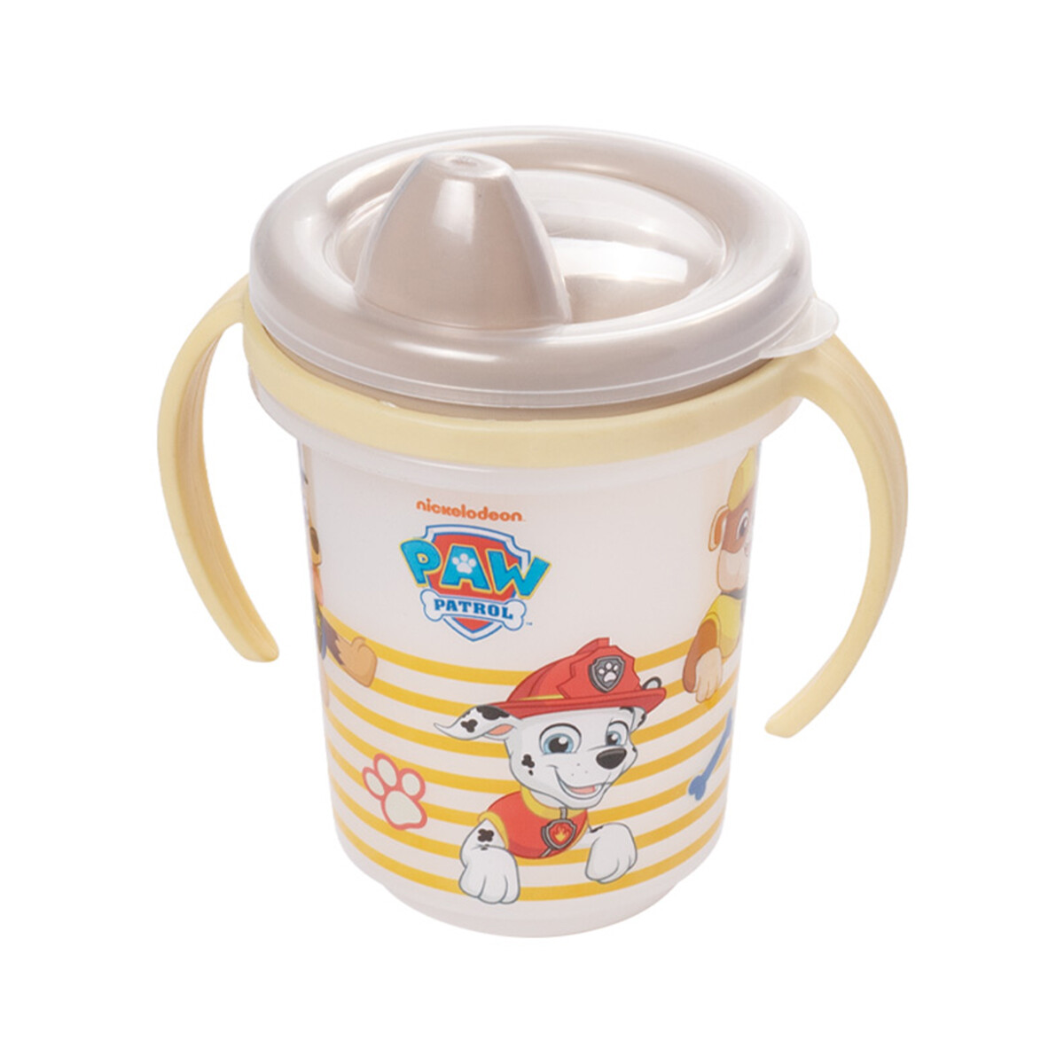 Vaso Entrenador con Tapa Paw Patrol 330 ml - BEIGE 
