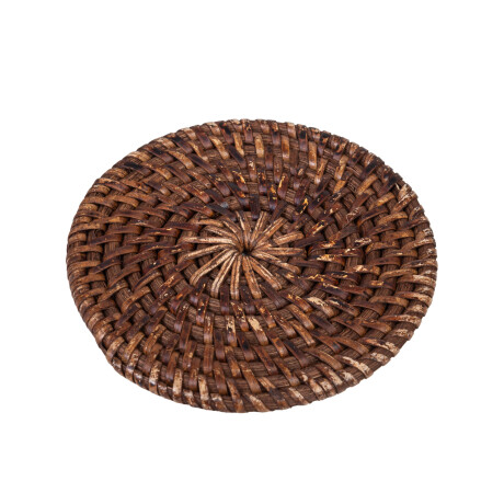SET 4 POSAVASOS RATTAN CRRT 1405
