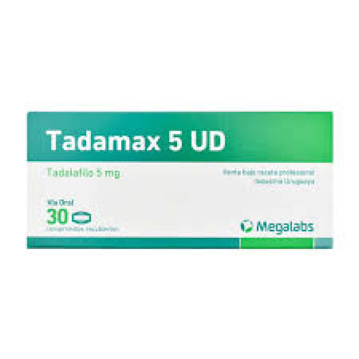 Tadamax 5 mg UD 30 Comprimidos – Tratamiento Diario de Disfunción Eréctil 