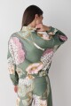 PRE VENTA BOMBER PRINT Macro Verdes