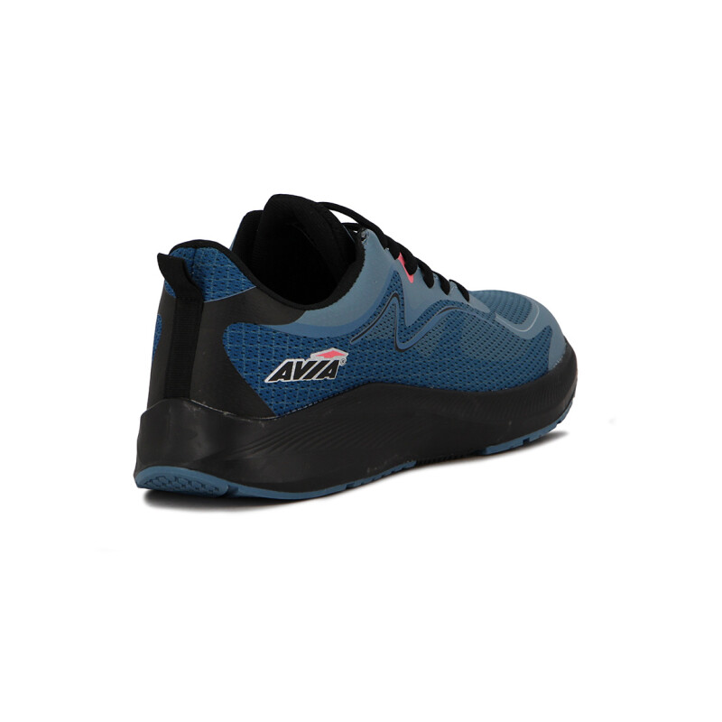 Avia Zapatillas Acordonadas Para Hombre Rio- Steel Blue/Black Azul-Negro