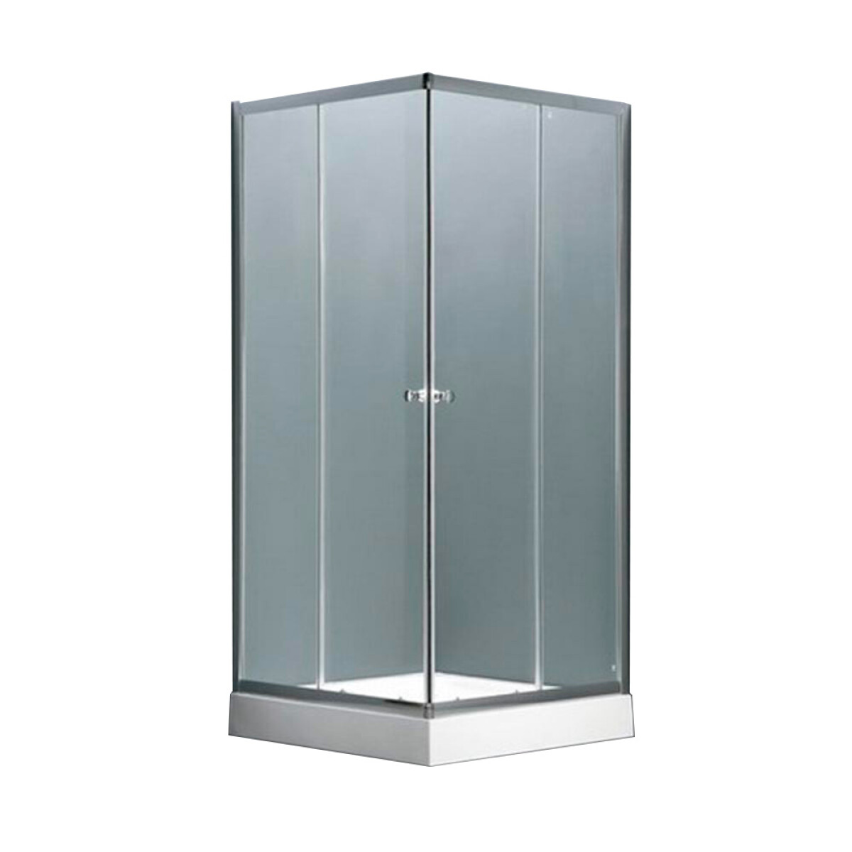 Cabina De Ducha Cuadrada 80x80 Cm Con Base 