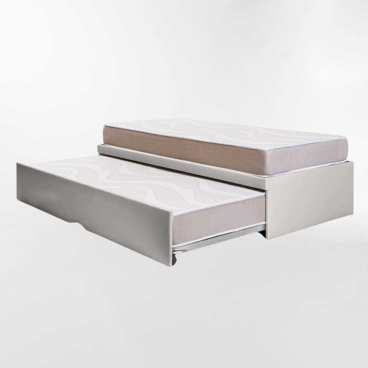 Bicama marinera FLAT Gris 1,5 PLAZAS 