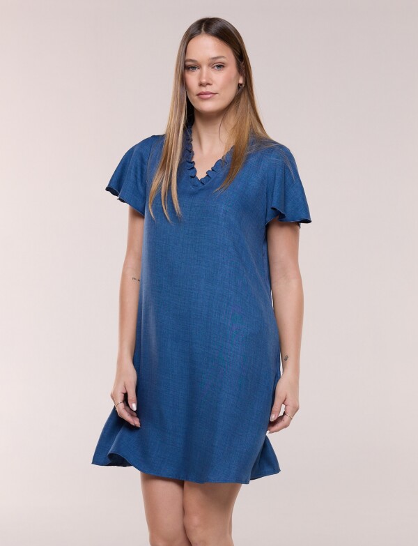 Vestido Holgado Escote V JEAN