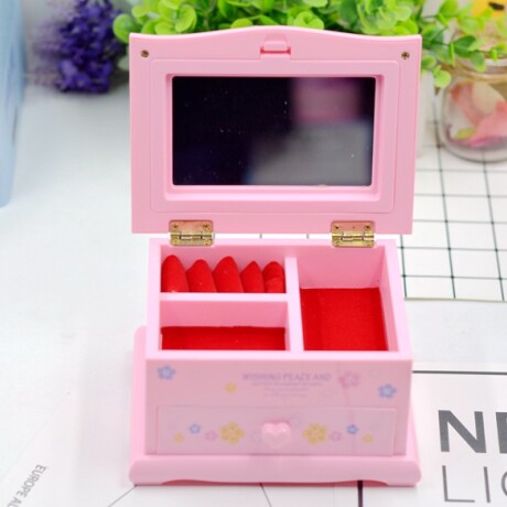 Caja Musical Rectangular Rosa Caja Musical Rectangular Rosa