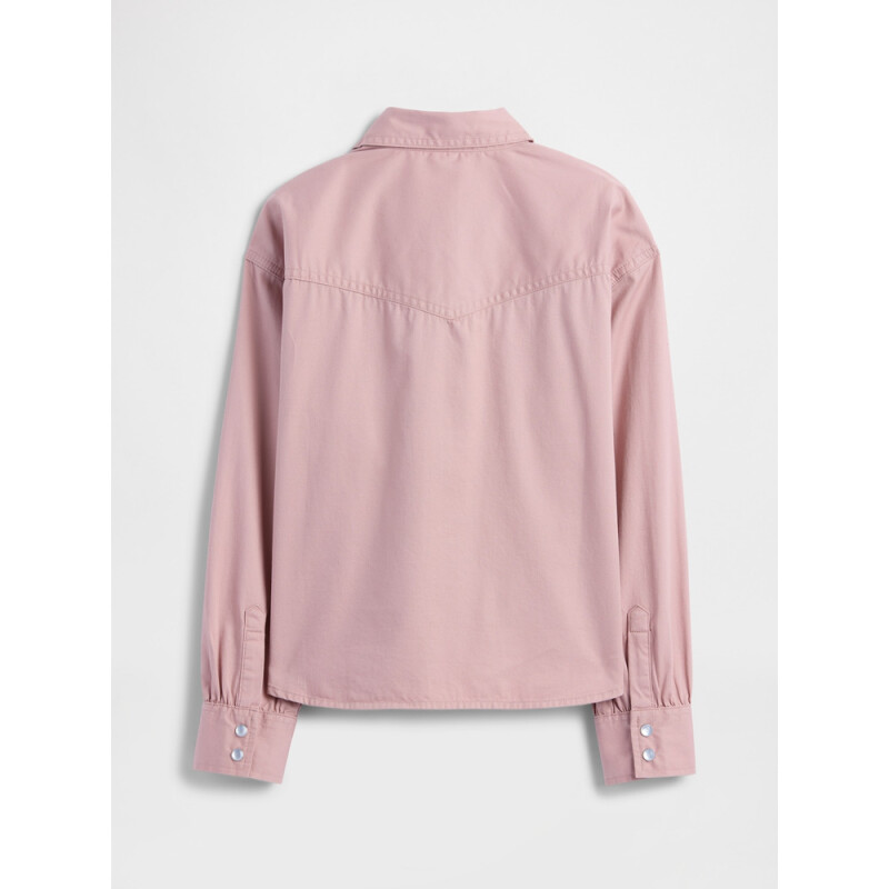 V-WESTERN SHIRT PINK ANTIQUE PINK