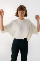 Boxy Tshirt Blanco