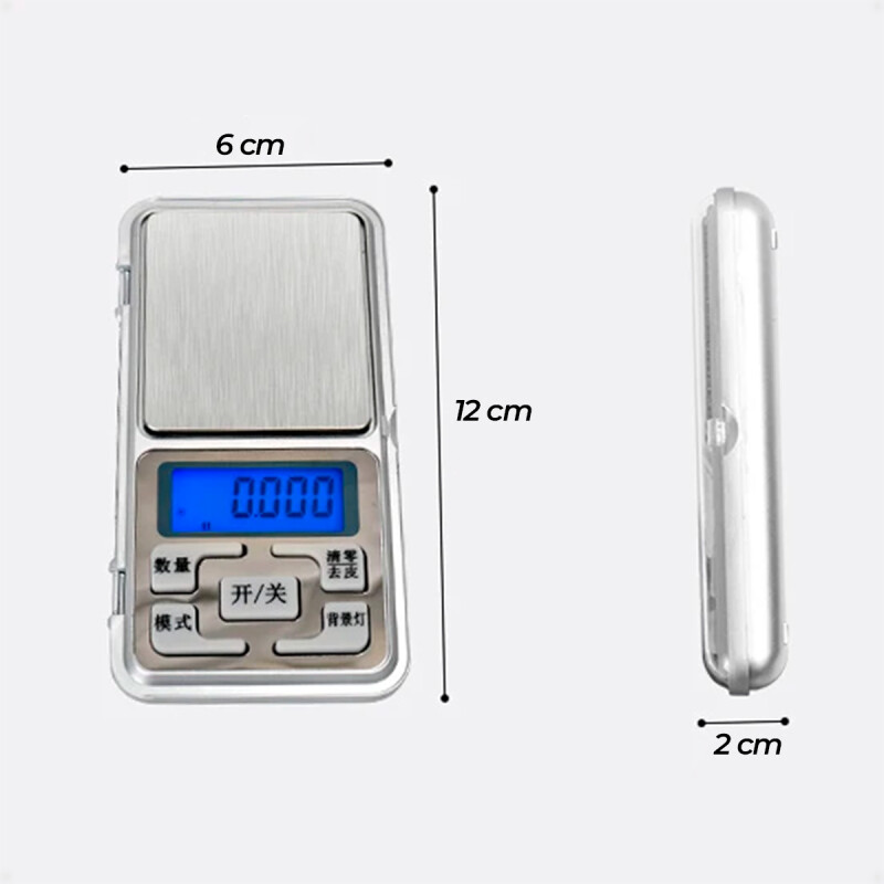 Balanza Digital de PrecisiÃ³n de Bolsillo de 0.1g a 200g Balanza Digital de PrecisiÃ³n de Bolsillo de 0.1g a 200g