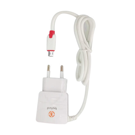 Cargador Bulud 220v 2,4a Micro Usb + 2 Usb Cargador Bulud 220v 2,4a Micro Usb + 2 Usb