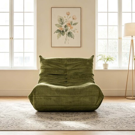 SOFÁ INDIVIDUAL ESPUMA VERDE COMFY VERDE OLIVA