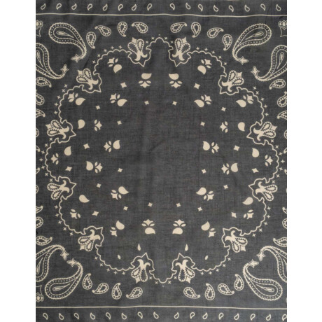 Pañuelo Estampa Paisley Burgundy Negro